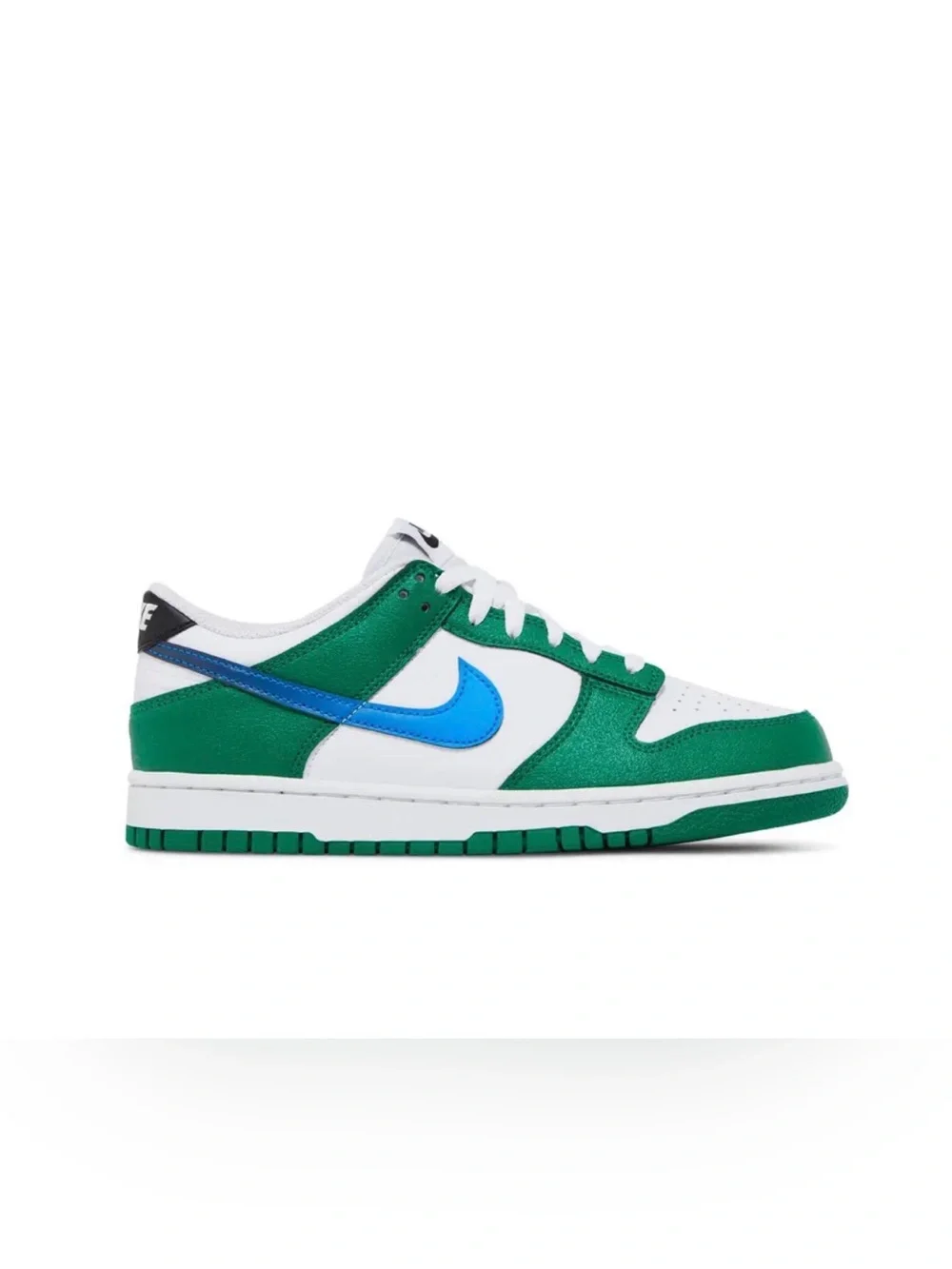 Nike‎ Dunk Low GS 'Malachite' 2024 Sneaker Size 4 Youth Green White Blue